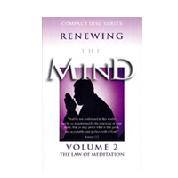 Renewing The Mind Vol.2 - The Law Of Meditation CD